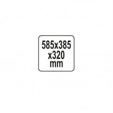 YATO Cutie pentru scule ermetica, 585 x 385 x 320 ..